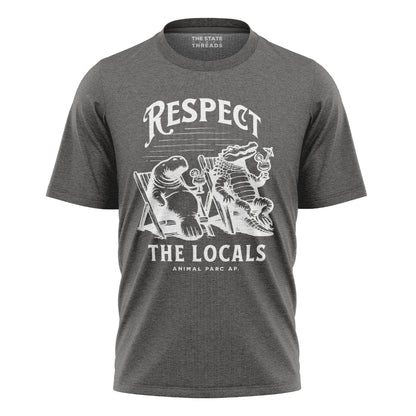Florida Everglades Respect The Locals Wildlife Shirt