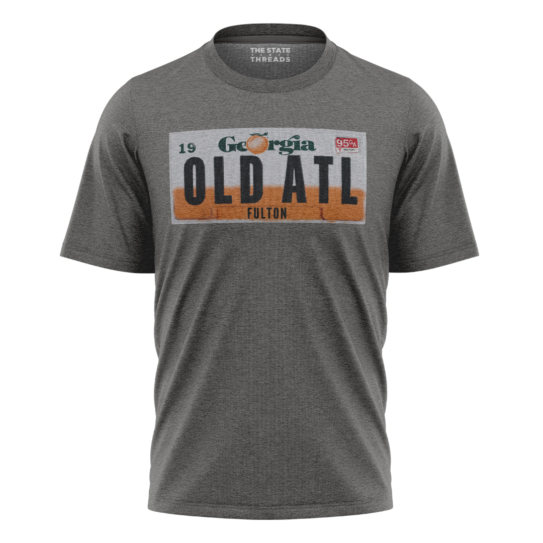 Old ATL Georgia Peach License Plate Vintage Shirt
