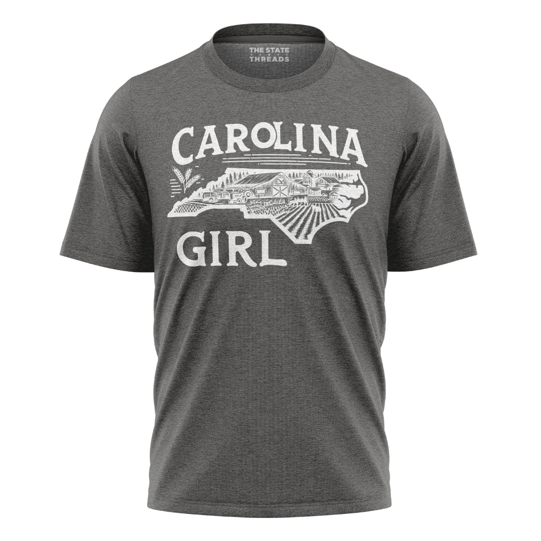 Carolina Girl North Carolina Farm Country Western Shirt