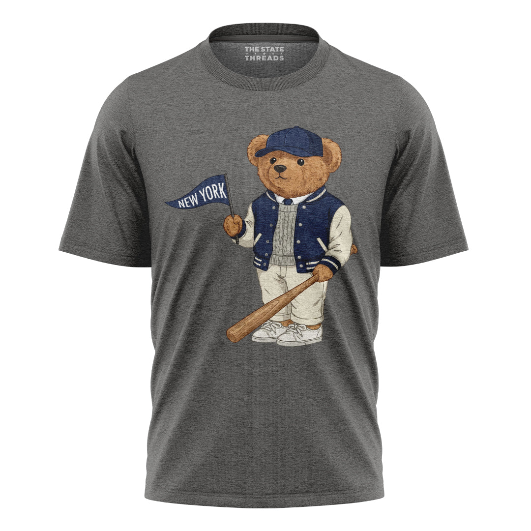 New York Baseball Bear Shirt