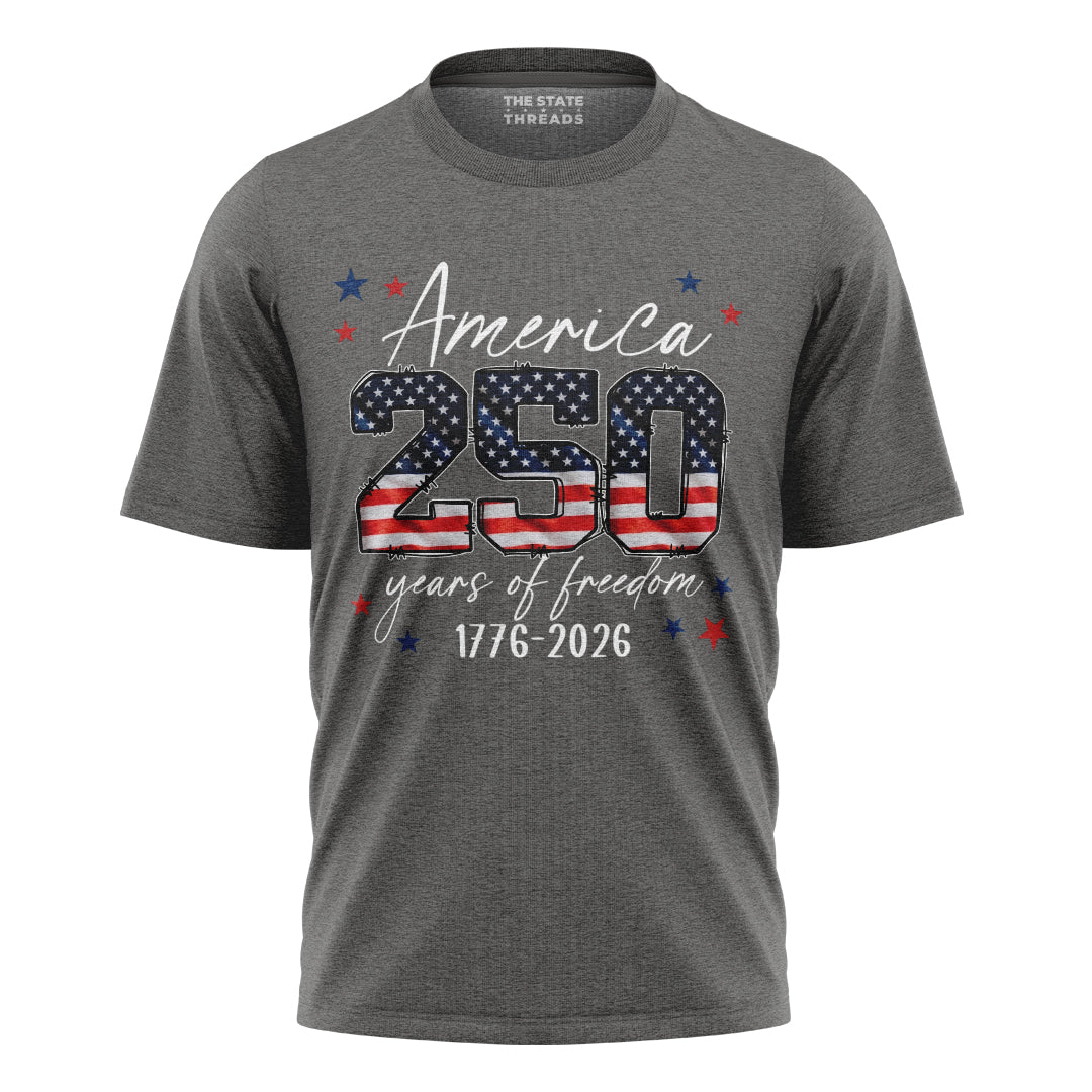 America 250 Years Freedom Anniversary Shirt