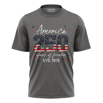 America 250 Years Freedom Anniversary Shirt