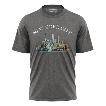 New York City Landmarks Vintage Souvenir Shirt