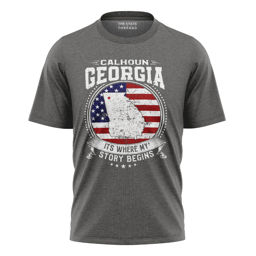 Calhoun Georgia Where My Story Begins Shirt