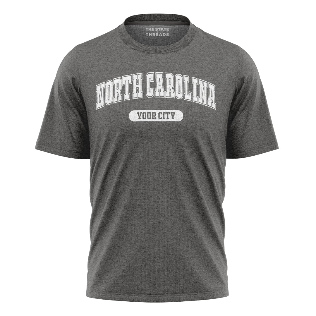 North Carolina Custom City Varsity State Pride Shirt
