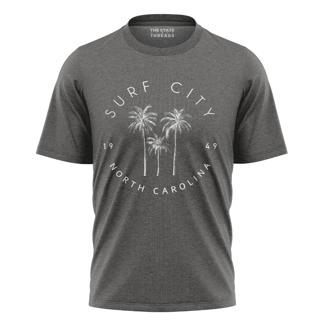 Surf City North Carolina Beach Palm Trees Shirt