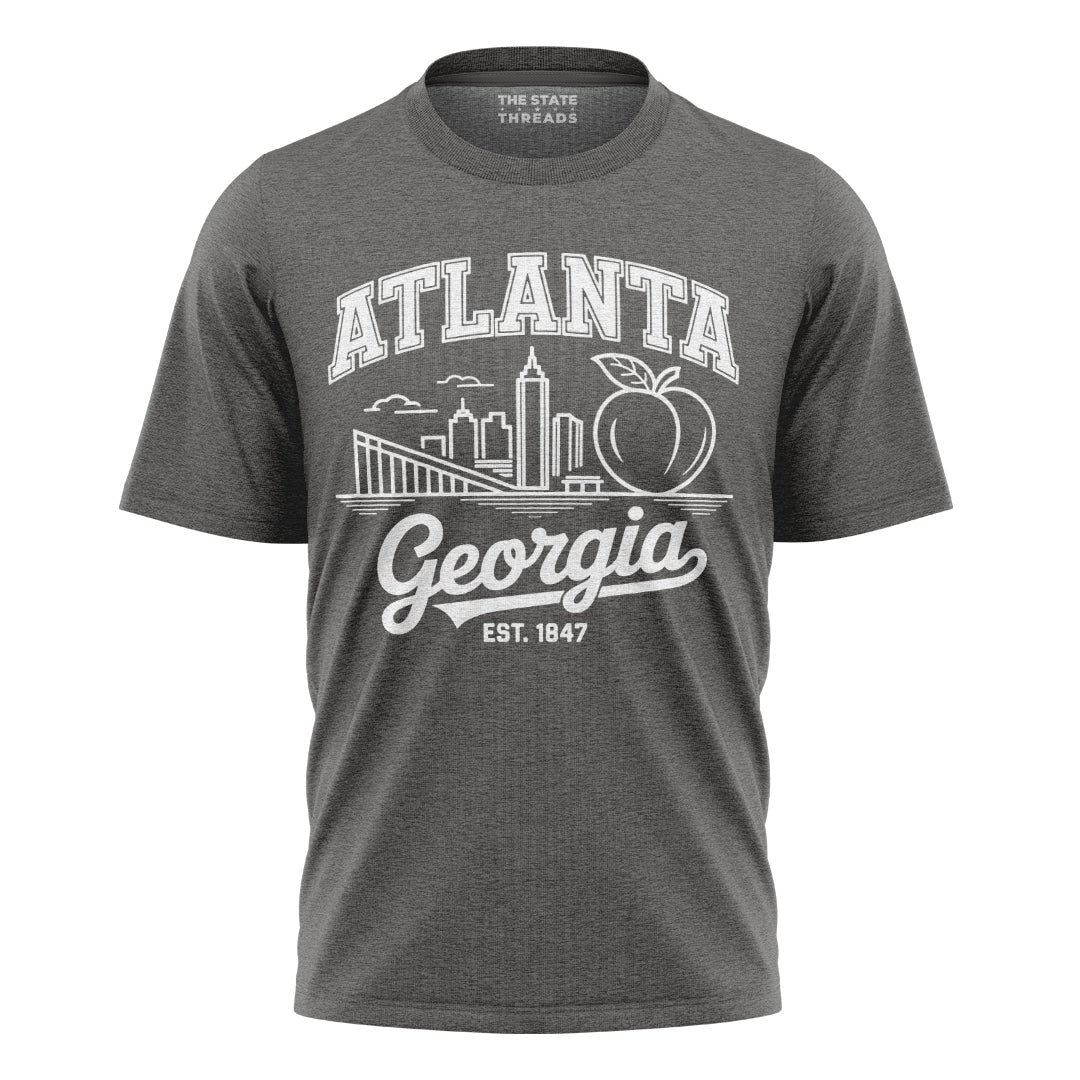 Atlanta Georgia Skyline Peach State Souvenir Shirt