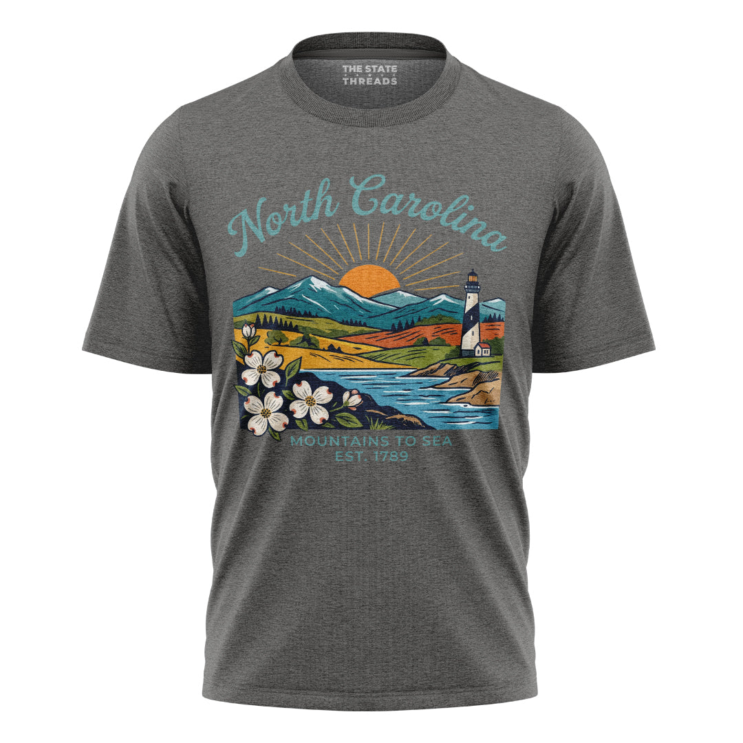 North Carolina Mountains to Sea Shirt