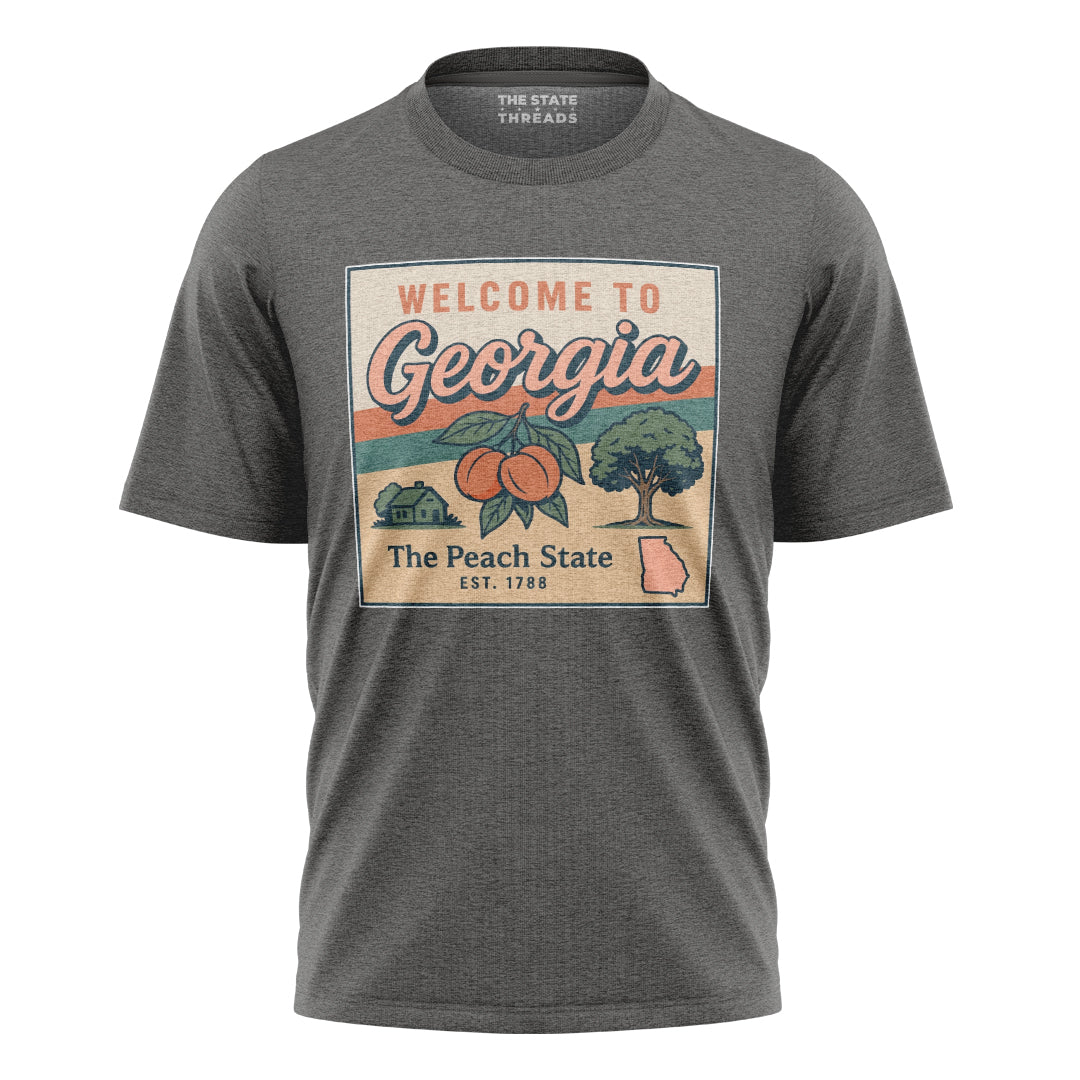 Georgia Peach State Welcome Vintage Shirt