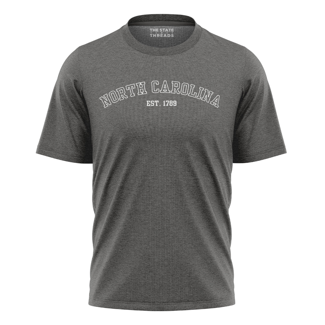 North Carolina EST 1789 Varsity Style Shirt