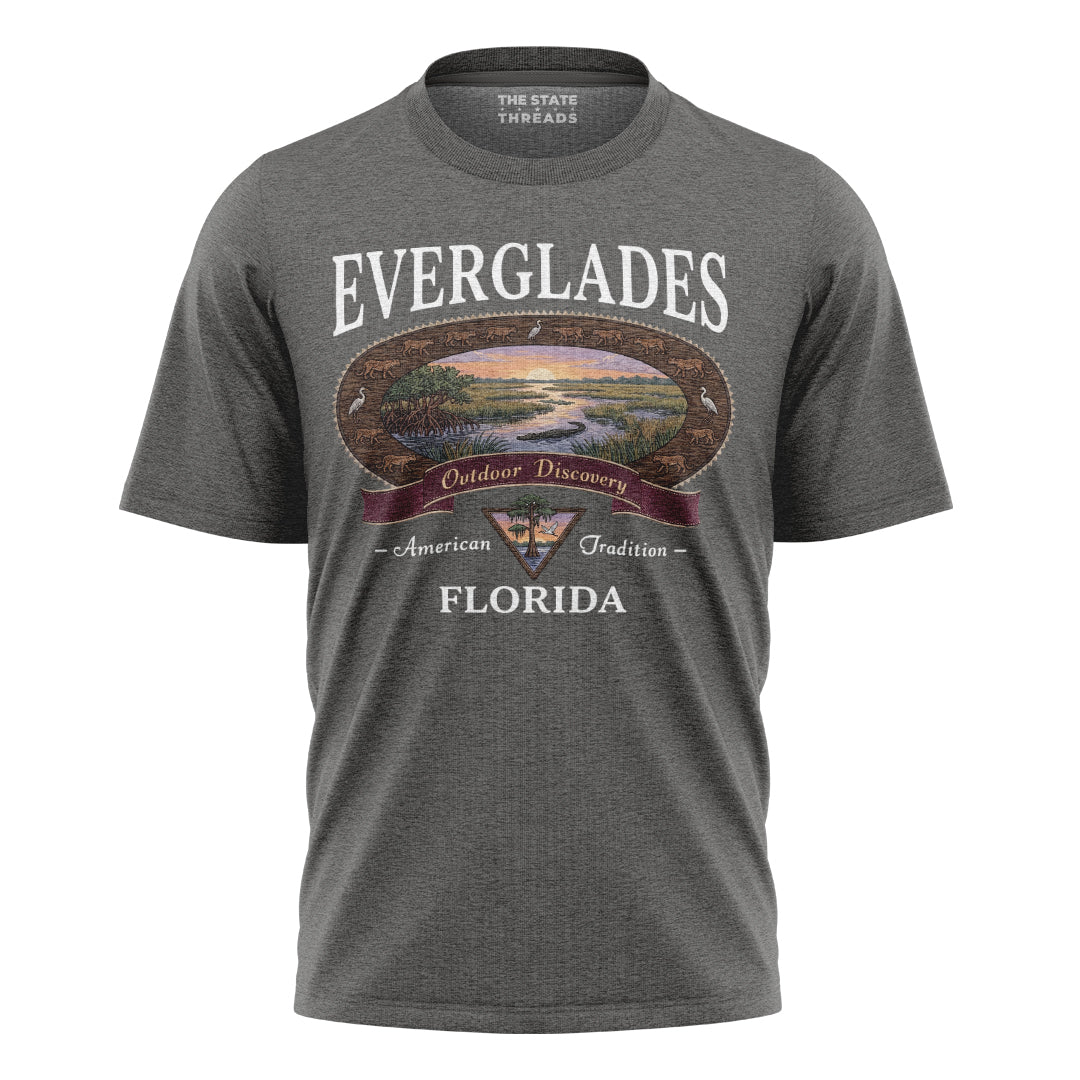 Everglades Florida Outdoor Discovery American Tradition Vintage Shirt