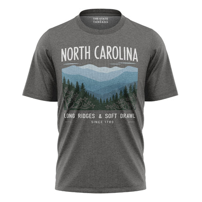 North Carolina Blue Ridge Long Ridges Soft Drawl Shirt