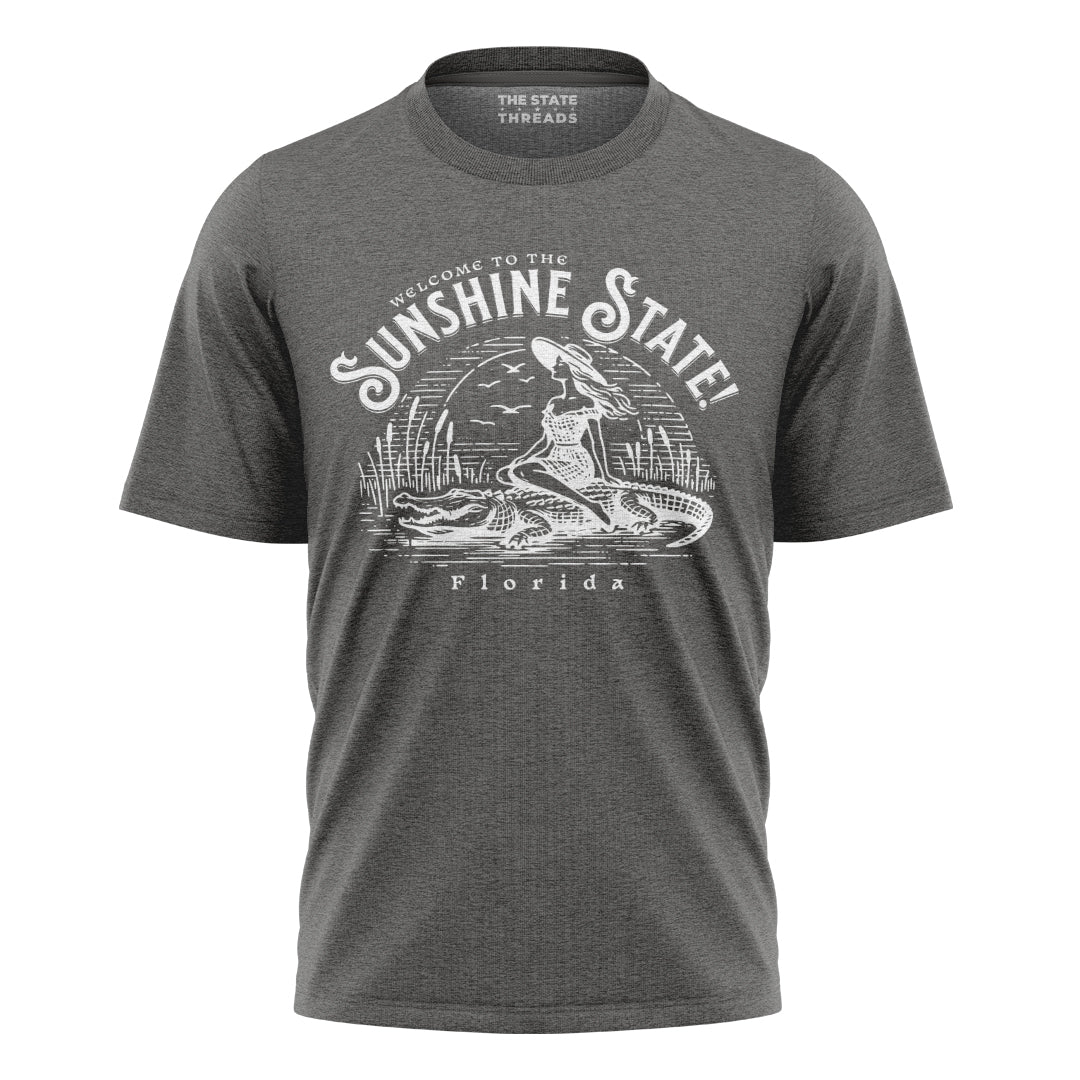 Welcome to Florida Sunshine State Alligator Shirt