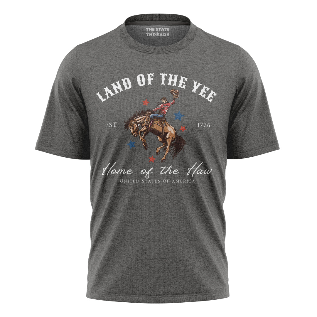 America Land of the Yee Haw Cowboy Shirt