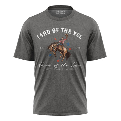 America Land of the Yee Haw Cowboy Shirt