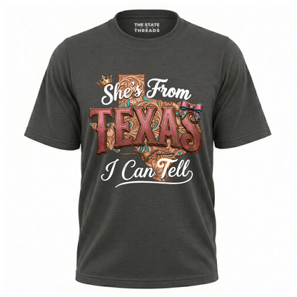 She's From Texas I Can Tell Western Shirt