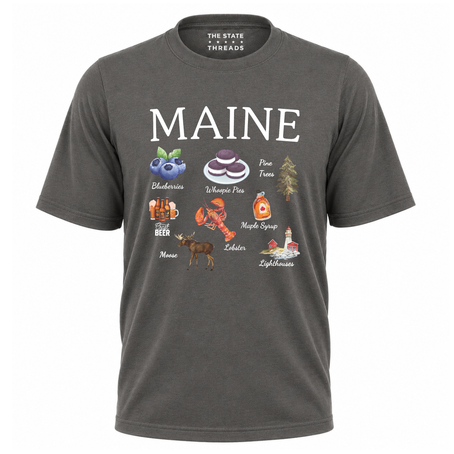 Maine Icons State Pride Shirt