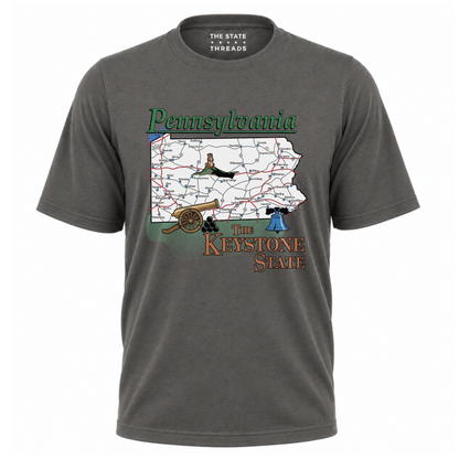 Pennsylvania Keystone State Vintage Souvenir Shirt