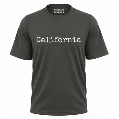 California Minimalist Retro State Pride Shirt