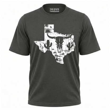 Texas Cactus Longhorn Desert State Pride Shirt