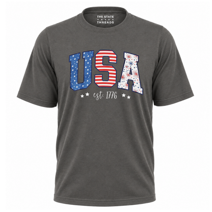 America Stars Stripes USA Est 1776 Shirt