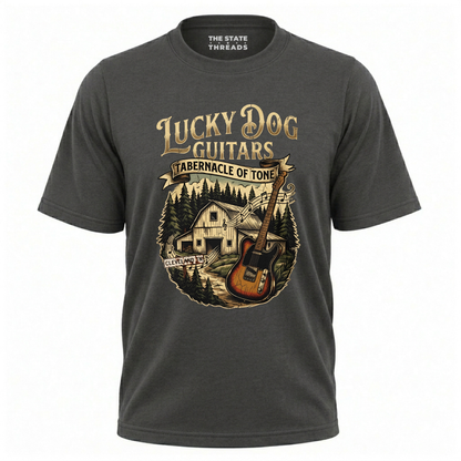 Tennessee Lucky Dog Guitars Vintage Country Barn Shirt