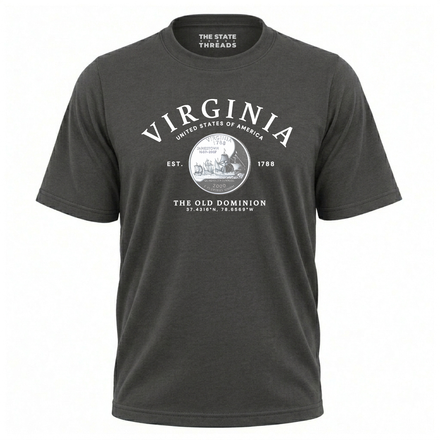 Virginia State Quarter Old Dominion Pride Shirt