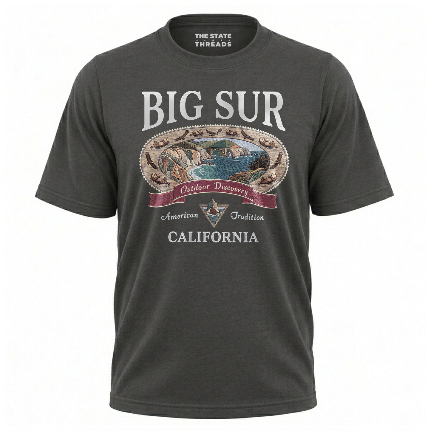 California Big Sur Outdoor Discovery Coast Bridge Shirt
