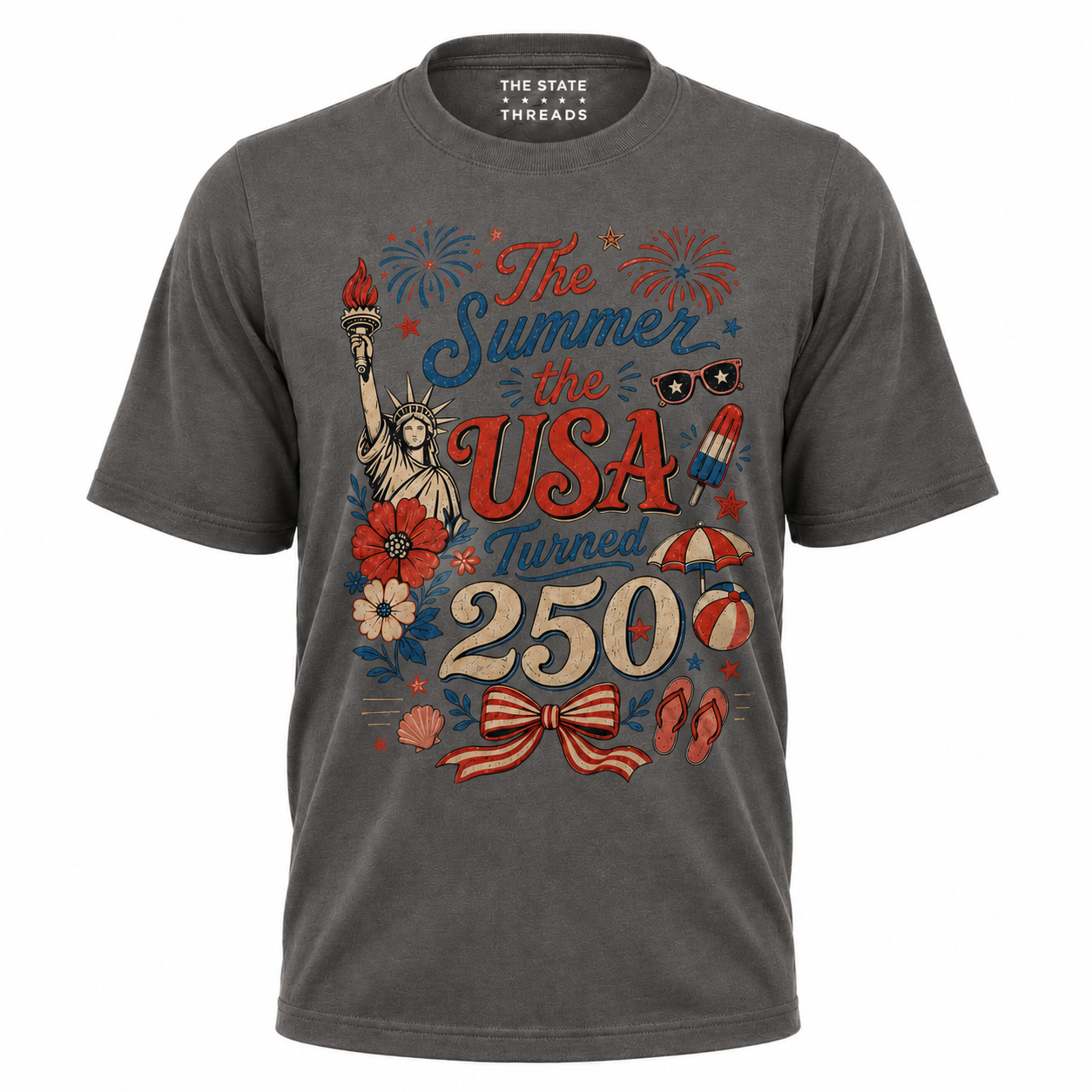 The Summer USA Turned 250 Patriotic Shirt