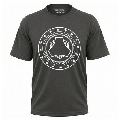 Department of Precrime District of Columbia Retro Sci-Fi Shirt