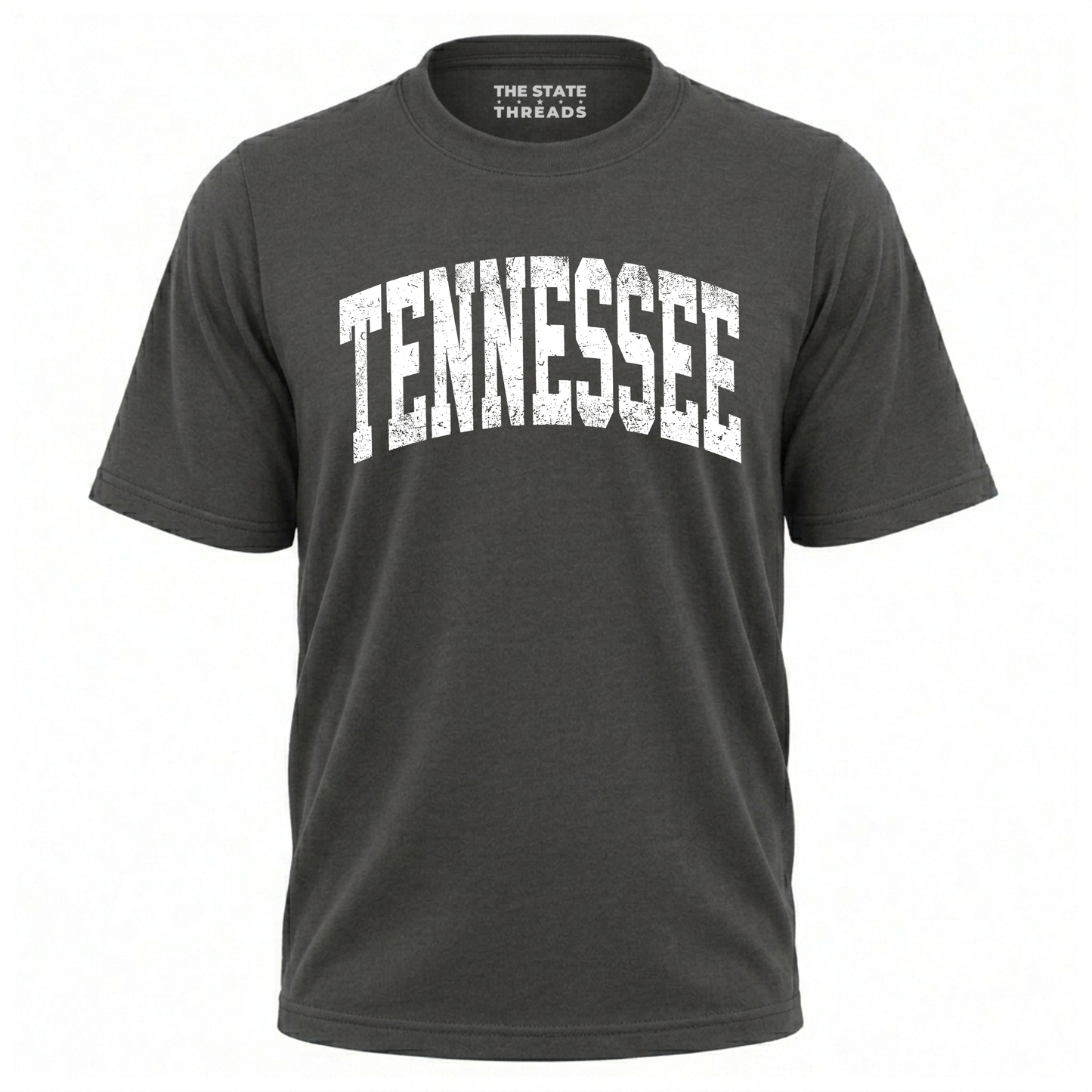 Tennessee Volunteer State Retro Graphic Casual Varsity Shirt