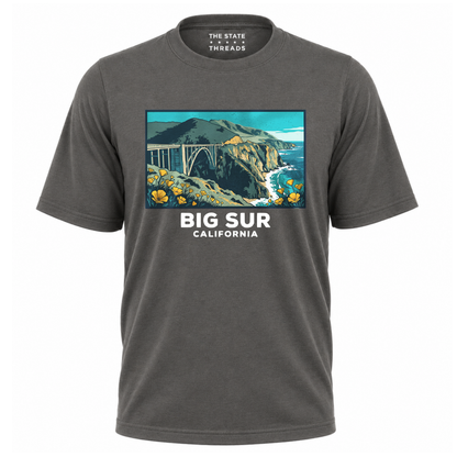 California Big Sur Coastal Bridge Nature Adventure Shirt