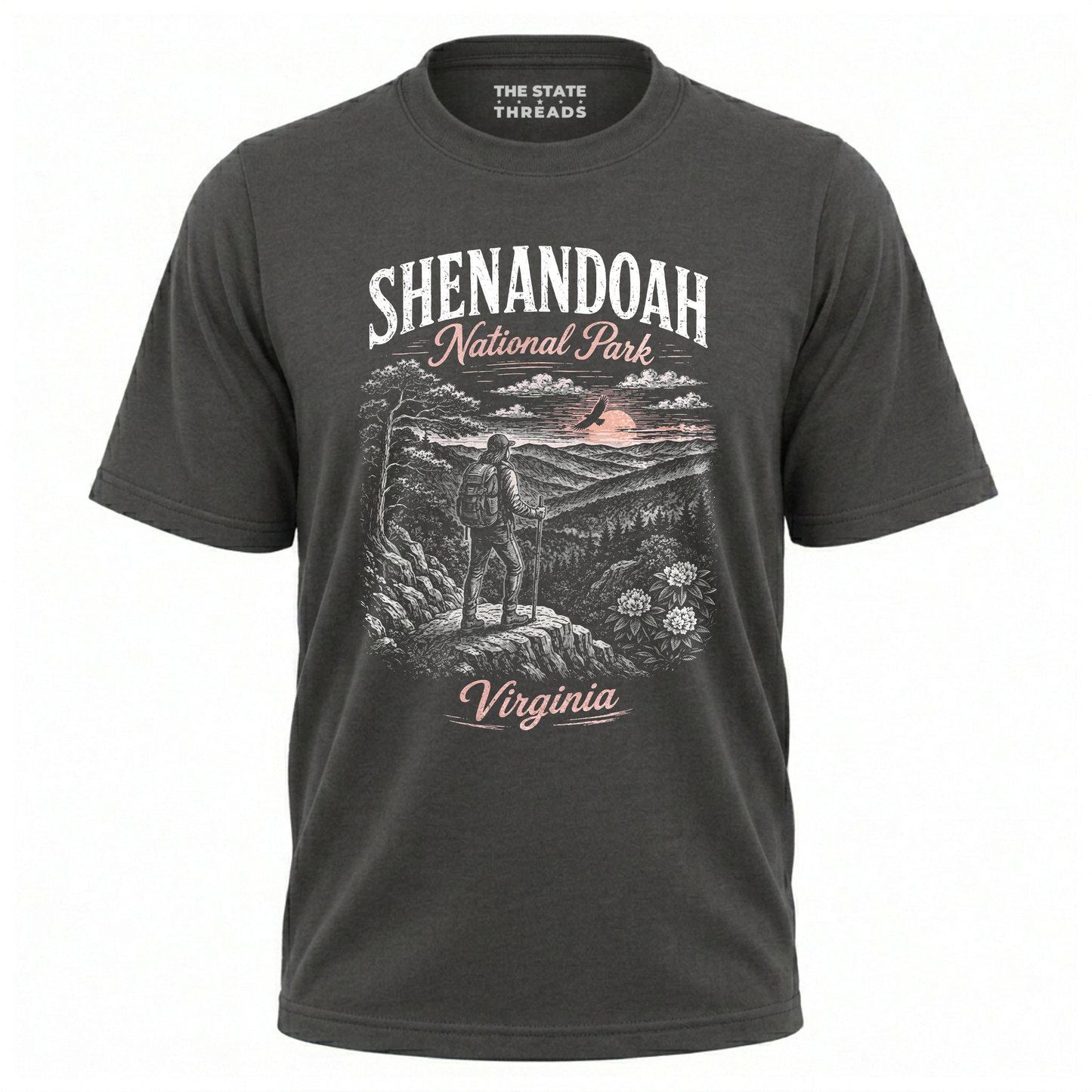 Shenandoah National Park Virginia Vintage Hiking Shirt