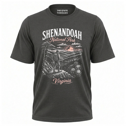 Shenandoah National Park Virginia Vintage Hiking Shirt