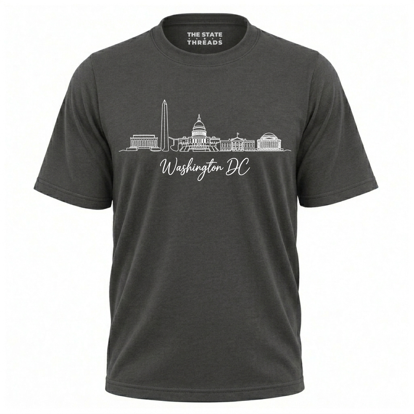 Washington DC Skyline Line Art Shirt