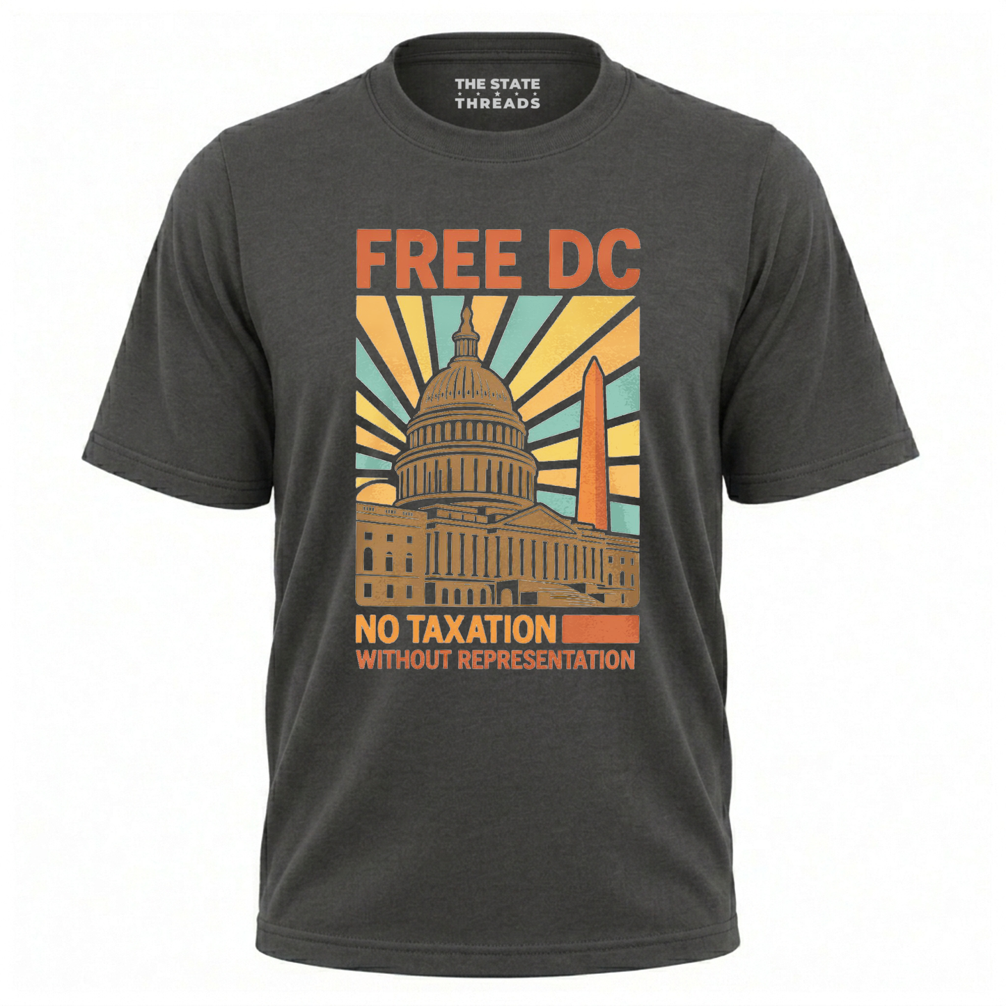 Washington DC Free DC Retro Political Shirt