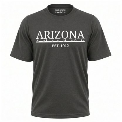 Arizona Est 1912 Cactus Horizon Desert Shirt