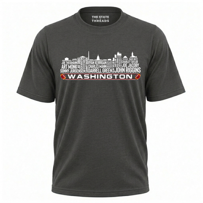 Washington DC Football Team Legends Skyline Shirt