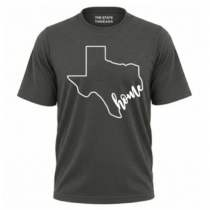 Texas Home State Outline Minimalist Shirt