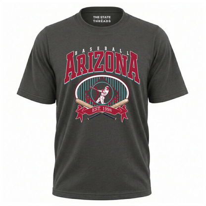 Arizona Baseball EST 1998 Vintage Batter Stadium Shirt
