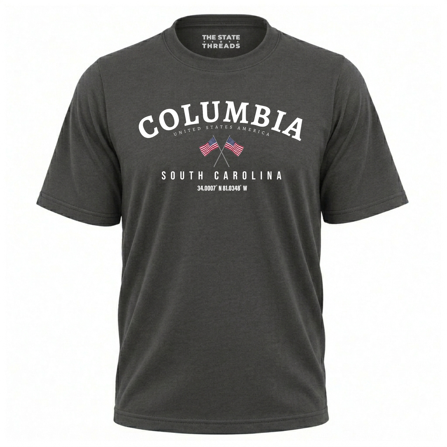 South Carolina Columbia Crossed Flags City Pride Shirt