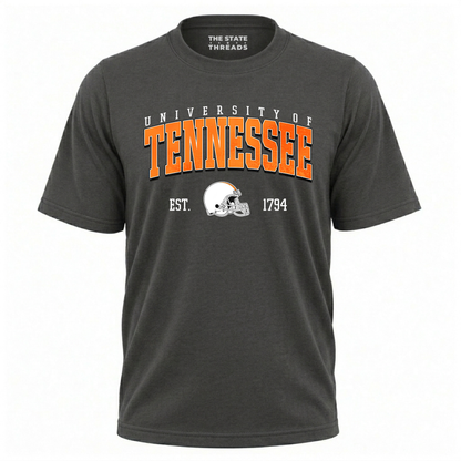 University of Tennessee Football Helmet Varsity Shirt