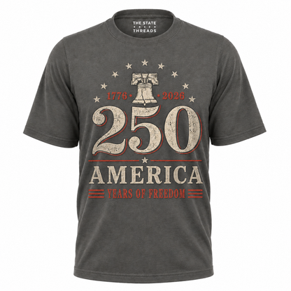 America 250 Years of Freedom Liberty Bell Shirt
