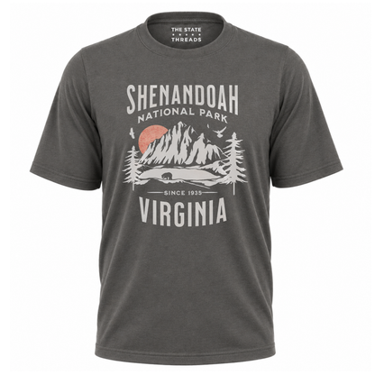 Shenandoah National Park Virginia Retro Hiking Shirt