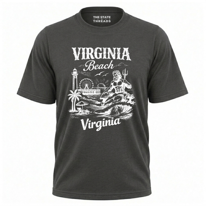 Virginia Beach Coastal Boardwalk Vintage Shirt