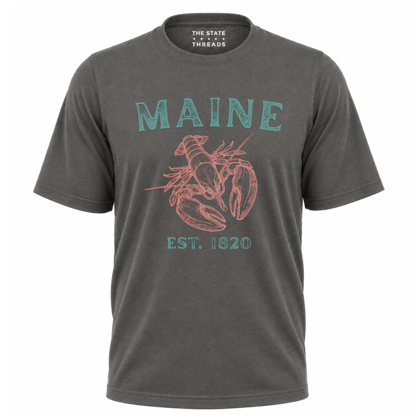 Maine Lobster Est 1820 Coastal Heritage Shirt