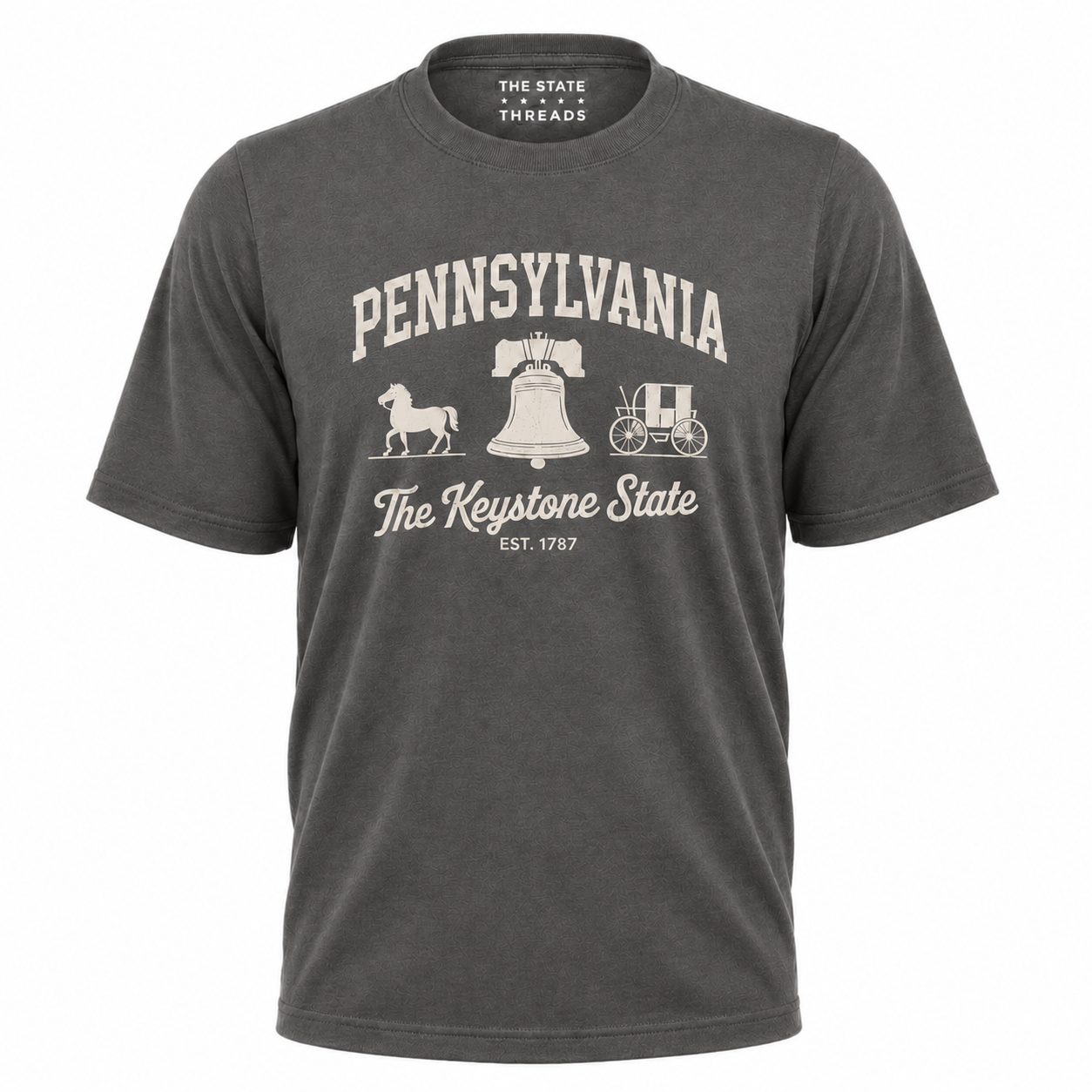 Pennsylvania Keystone State Liberty Bell Est 1787 Shirt