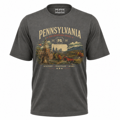 Pennsylvania Keystone State Heritage History Shirt