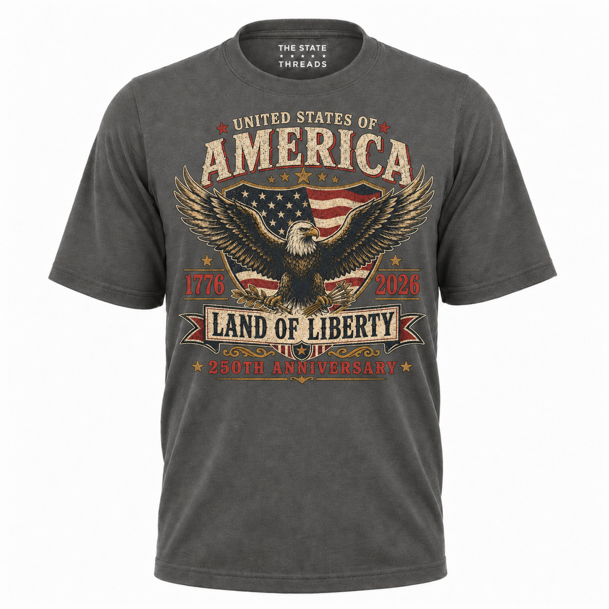 America Eagle Land of Liberty 250th Anniversary Shirt