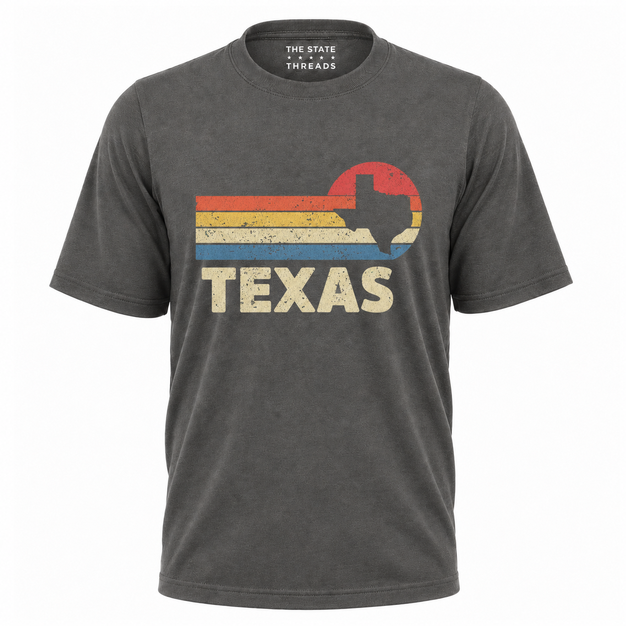 Texas Retro Sunset State Silhouette Shirt